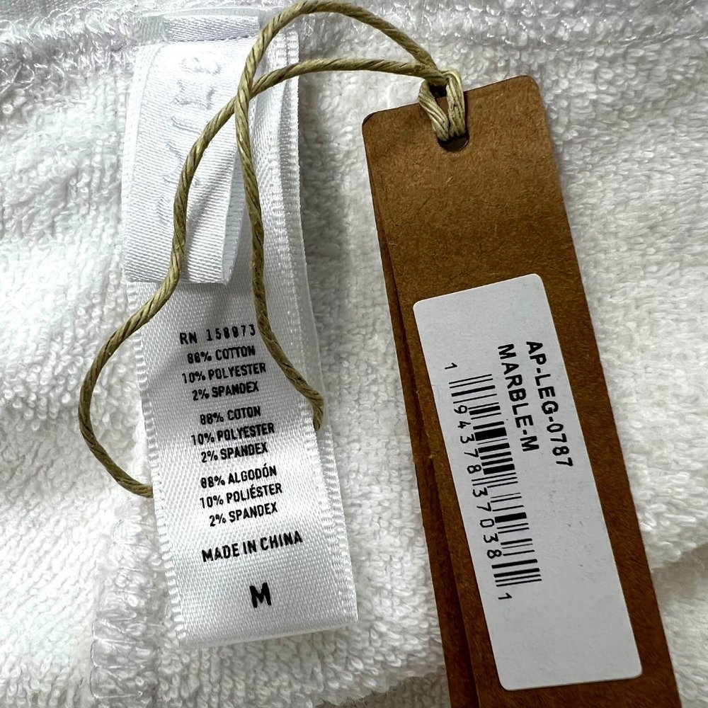 SKIMS Terry Toweling Leggings Marble Womens Medium - Picture 9 of 12